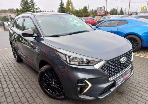 Hyundai Tucson cena 98900 przebieg: 33400, rok produkcji 2020 z Józefów małe 407